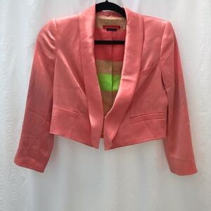Alice and Olivia Satin Jacket Size XS